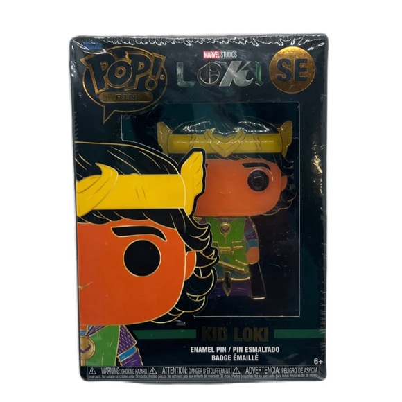 Funko POP! Pin Marvel Studios Kid Loki - Picture 5 of 5
